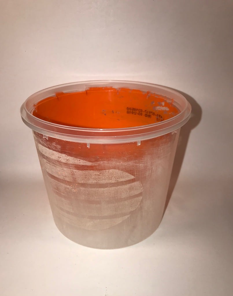 Upcycling mit Kindern, Utensilo für Schreibtisch, Anleitung